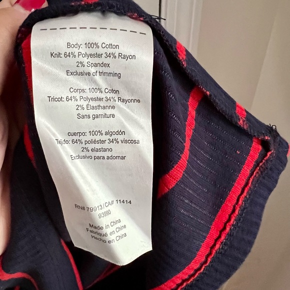 NWT! Motherhood Maternity Layered Rib Knit Dress size XL Maternity - Picture 6 of 9